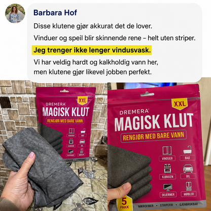 Dremera Magisk Klut – 5-pakning