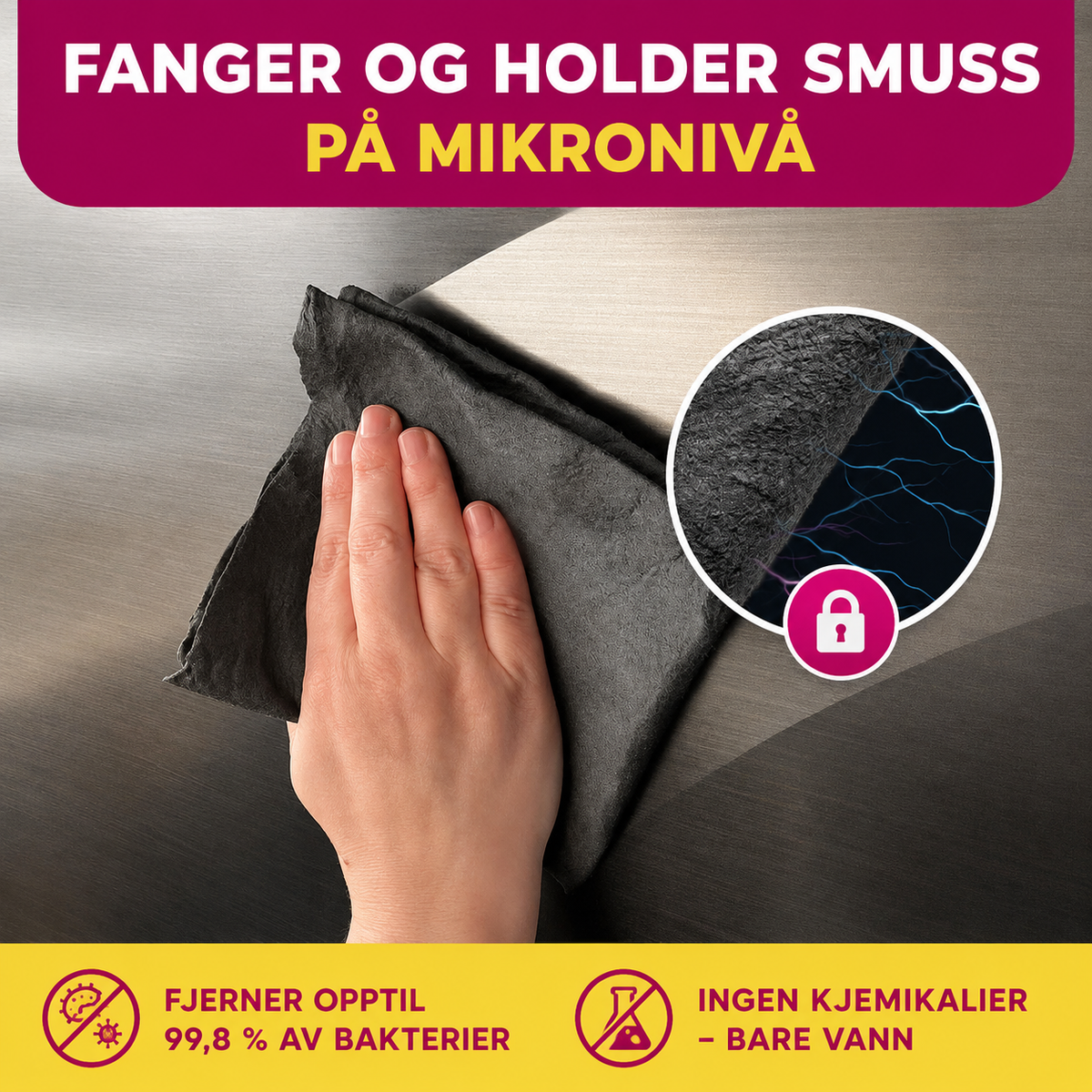 Dremera Magisk Klut – 5-pakning