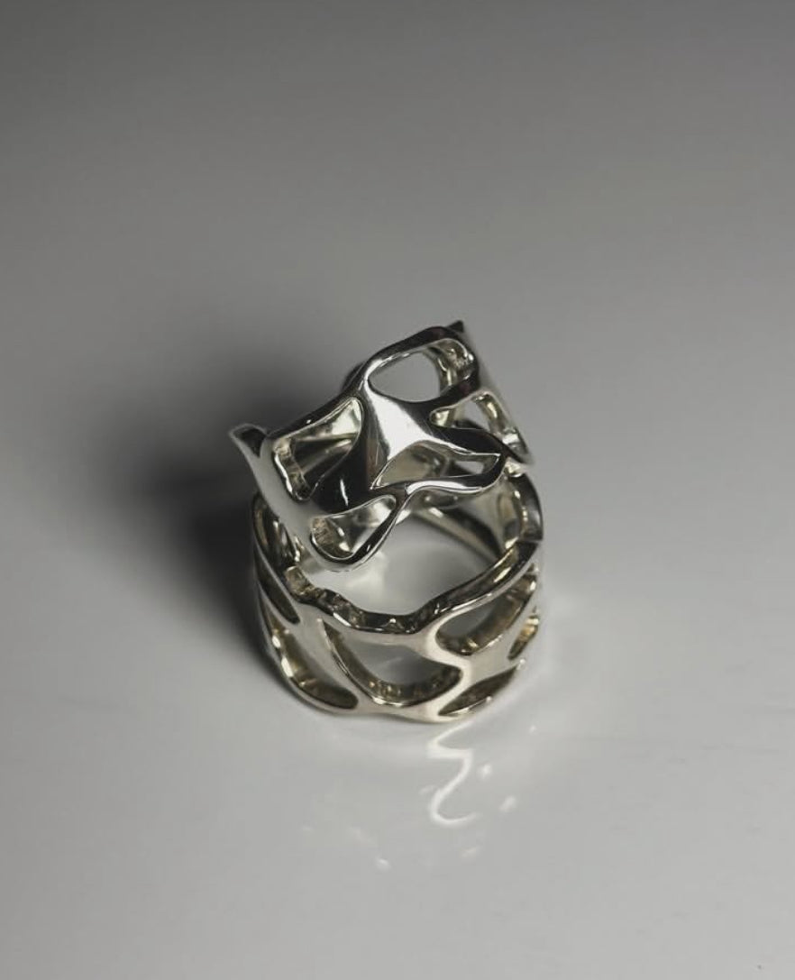 Void Ring – 925 Sterling Silver | Dremera
