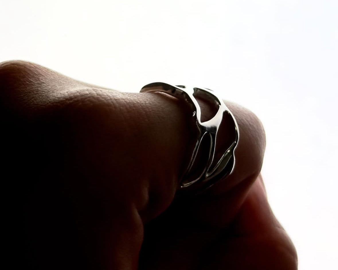 Void Ring – 925 Sterling Silver | Dremera